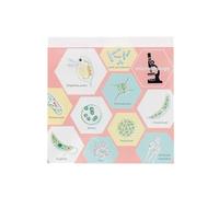 Green Flash STUDYHOLIC Memo Pad Quadrato Microbiologia ST-163