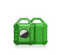 (green) For Apple AirTag Protective Case TPU Cover Air Tag Tracker Loop Holder Key NEW