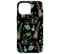 Green Forest Witch Magical Herbs And Flowers Occult Custodia per iPhone 16 Pro Max