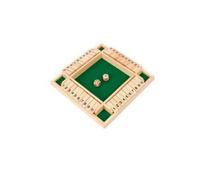 (green)Funny Family Games-Shut The Box Wooden Dice Board Game