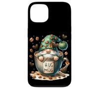 Green Gnome Graphic For Women Hug In A Mug For Coffee Mom Custodia per iPhone 13