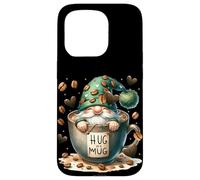 Green Gnome Graphic For Women Hug In A Mug For Coffee Mom Custodia per iPhone 15 Pro