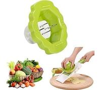 Green Grattugia Finger Protector, supporto di sicurezza alimentare Affettatrice Grattugia Mano, Affettatrice Veggie Cutter Hand Guard Protezione Dita