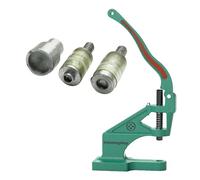 Green Hand Press Machine, Pressa Rivetti; Stampo a mano universale verde per snap KAM dimensioni T3 e T5 da Trimming Shop