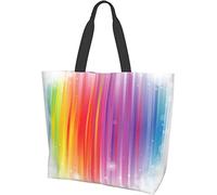Green Happy St. Patrick's Day Tote Bag Large Casual Women Shoulder Handbags Borse della spesa riutilizzabili per lavoro Shopping Travel Beach