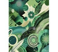 Green Harmony - Nature-Inspired Journal: Grid Paper Notebook for Tranquility and Creativity