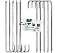 Green Haven picchetti tenda campeggio | ganci per tende antiruggine 30cm