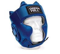 GREEN HILL CASCO DA BOXE MODELLO SPARRING BLU NERO ROSSO PUGILATO