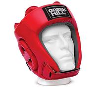 GREEN HILL CASCO DA BOXE TRAINING CASCHETTO PUGILATO (Rosso, S)