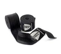GREEN HILL Fasce BENDAGGI Bende Boxe Kick Boxing Nero Rosso Blu Elasticizzate (2.5 Metri, Nero)