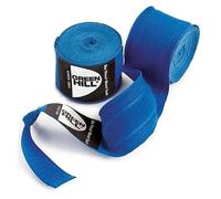 GREEN HILL Fasce BENDAGGI Bende Boxe Kick Boxing Nero Rosso Blu Elasticizzate (4.5 Metri, Blu)
