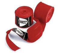 GREEN HILL Fasce BENDAGGI Bende Boxe Kick Boxing Nero Rosso Blu Elasticizzate (4.5 Metri, Rosso)