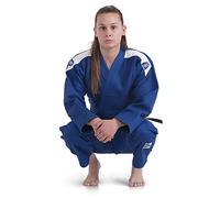 GREEN HILL JUDOGI Bianco Blu IJF Approved Judo GI Kimono Unisex