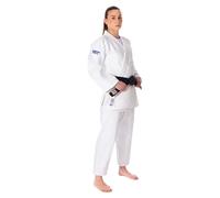 GREEN HILL JUDOGI Bianco Blu IJF Approved Judo GI Kimono Unisex