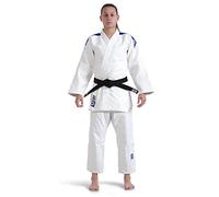 GREEN HILL JUDOGI Bianco Blu IJF Approved Judo GI Kimono Unisex