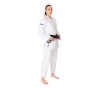 GREEN HILL JUDOGI Bianco Blu IJF Approved Judo GI Kimono Unisex