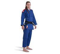GREEN HILL JUDOGI Bianco Blu IJF Approved Judo GI Kimono Unisex