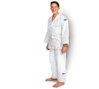 GREEN HILL JUDOGI CLUB 450g/m2 KIMONO JUDO GI UNISEX (Bianco, 180 Slim Fit)