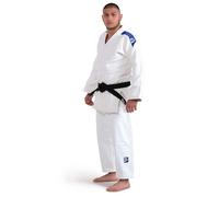 GREEN HILL JUDOGI SEMI COMPETITION ADVANCED 630g/m2 JUDO GI KIMONO BIANCO BLU