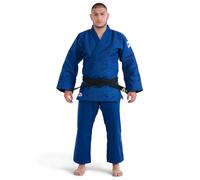 GREEN HILL JUDOGI SEMI COMPETITION ADVANCED 630g/m2 JUDO GI KIMONO BIANCO BLU