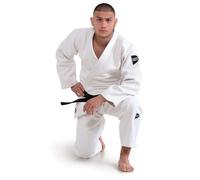 GREEN HILL JUDOGI SEMI COMPETITION ADVANCED 630g/m2 JUDO GI KIMONO BIANCO BLU