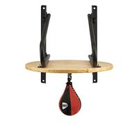 GREEN HILL Piattaforma Professionale Club Regolabile per Pera Veloce Boxe, Supporto peretta Pugilato, Staffa Speed Ball Boxing (PERETTA Inclusa, con TASSELLI CHIMICI)