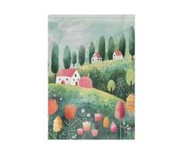 Green Hill piccole bandiere esterne banner porta pasqua per la decorazione esterna 28x40 doppia faccia