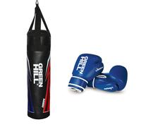 GREEN HILL SACCO DA BOXE BAMBINO SIMILPELLE PUGILATO PIENO BOXING PUNCHING BAG