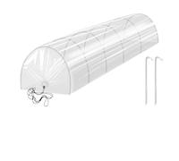 Green House for Garden Bed, 2 in 1 Portable Tunnel, Sun Protection Row Covers, Durable Hoop Shade Cover, Ideal for Backyard Balcony Terrace Small Gardening Accessories