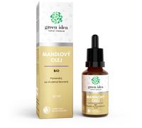 Green Idea Organic almond oil olio di mandorla pressato a freddo 25 ml