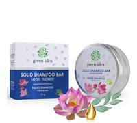 Green idea - Shampoo solido - Trattamento idratante e sensibile - 100% vegano - Shampoo senza silicone - Sapone da barba - Cosmetico naturale - 1 pezzo / 70 g