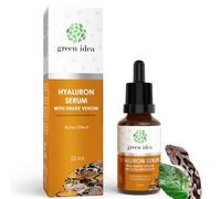 Green idea Siero Viso Acido Ialuronico Peptide Vipera 25 ml | Formula leggera con acido ialuronico, peptide, aloe, pantenolo e allantoina