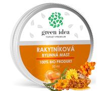 Green idea - Unguento di olivello spinoso biologico - rigenerante - con cera d'api - cicatrizzante, eczema, ripristino dei tessuti danneggiati - antiossidante naturale - 100% naturale - 50 ml