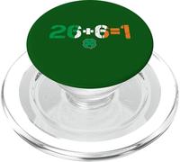 Green Irish Unity 26 + 6 = 1 San Paddys Day Irlanda PopSockets PopGrip per MagSafe