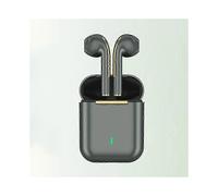 (green) J18 Wireless Bluetooth Earphones True Stereo Sport Game TWS Earbuds In-Ear with Mic Touch Control for Xiaomi Phones