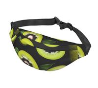 Green Kiwi - Marsupio a tracolla multifunzione, grande, per uomini e donne, sport all'aria aperta, viaggi, alla moda e portatile, nero, Come nella foto, Taglia unica, Zaino da escursionismo