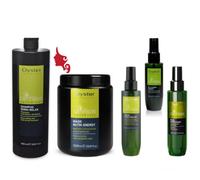 Green Lab KIT Salone Shampoo - Mask- Serum- Fluid- Oil 5 pezzi Oyster Nutriente