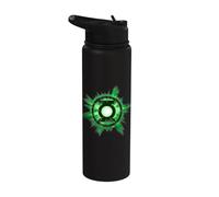 Green Lantern Green Glow Stainless Steel Insulated Water Bottle