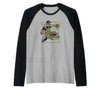 Green Lantern Ring Power Maglia con Maniche Raglan