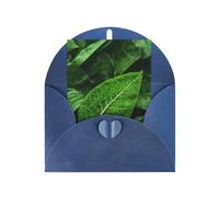 Green Leaf Nature - Biglietti di auguri, biglietti di ringraziamento e buste, 10 x 15 cm, per matrimoni, baby shower, feste.