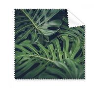Green Leaf Plant Picture Night Nature occhiali panno di pulizia del pulitore dello schermo 5PCS Gift