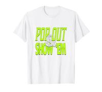 Green Let Em Know WT Green Graphic Maglietta