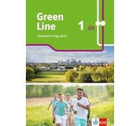 Klett Green Line 1 G9: Vokabeltraining aktiv. Arbeitsheft mit Lösung (Tascabile)