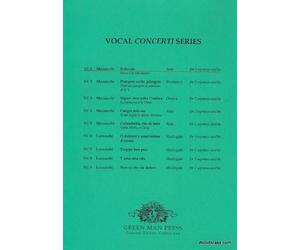 Green Man Press Mazzocchi Domenico - folle Cor/breve e la vita nostra - aria per 3 soprano & b.c.