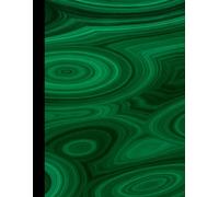Green Marble College Ruled Paperback Notebook - Large (8.5”x11” A4) | StoneForm Series for School, Work, or Journaling: Ideal for College Students, Professionals, and Writers
