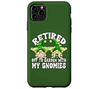 Green Margarita Gnome And Funny Saying For Retirement Couple Custodia per iPhone 11 Pro Max