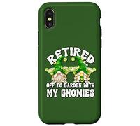 Green Margarita Gnome And Funny Saying For Retirement Couple Custodia per iPhone X/XS