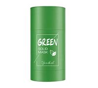 Green Mas-k Stick, Stick di Argilla Solida Detergente per il Controllo Dell'olio di tè Verde Stick di Argilla Purificante Al tè Verde Stick Mas-k Detergente Viso Idrata per Tutti