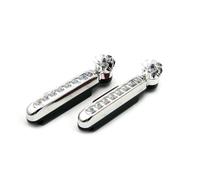 Green Motion Innovation, 2 luci a LED a energia eolica, luce bianca brillante effetto xenon, compatibilità universale con i veicoli, non ric