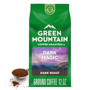 Green Mountain Coffee Roasters, Dark Magic, caffè macinato, tostatura scura, insaccato 12 once.